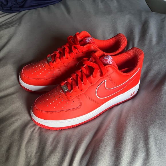 Nike Air Force 1 Picante red - Picture 2 of 3